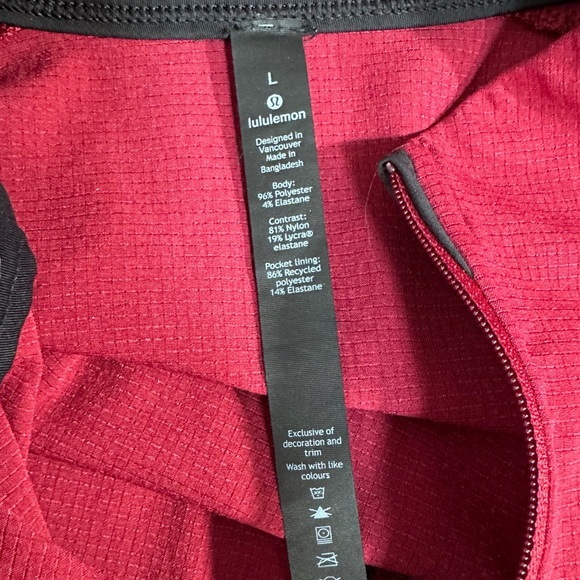 Lululemon Airing Easy Jacket in Oxblood [BB105] - Picture 9 of 11